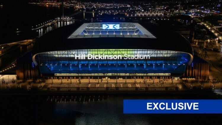 Exterior of Everton's Hill Dickinson Stadium