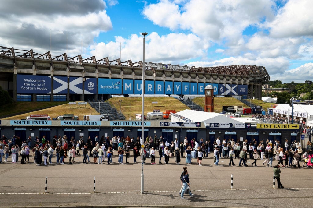 Swifties Queue up For Merchandise Ahead Of Eras Tour Concert