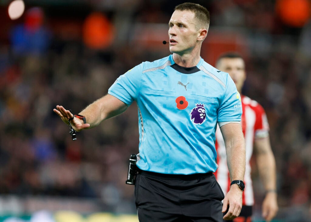 Premier League referee Tom Bramall.