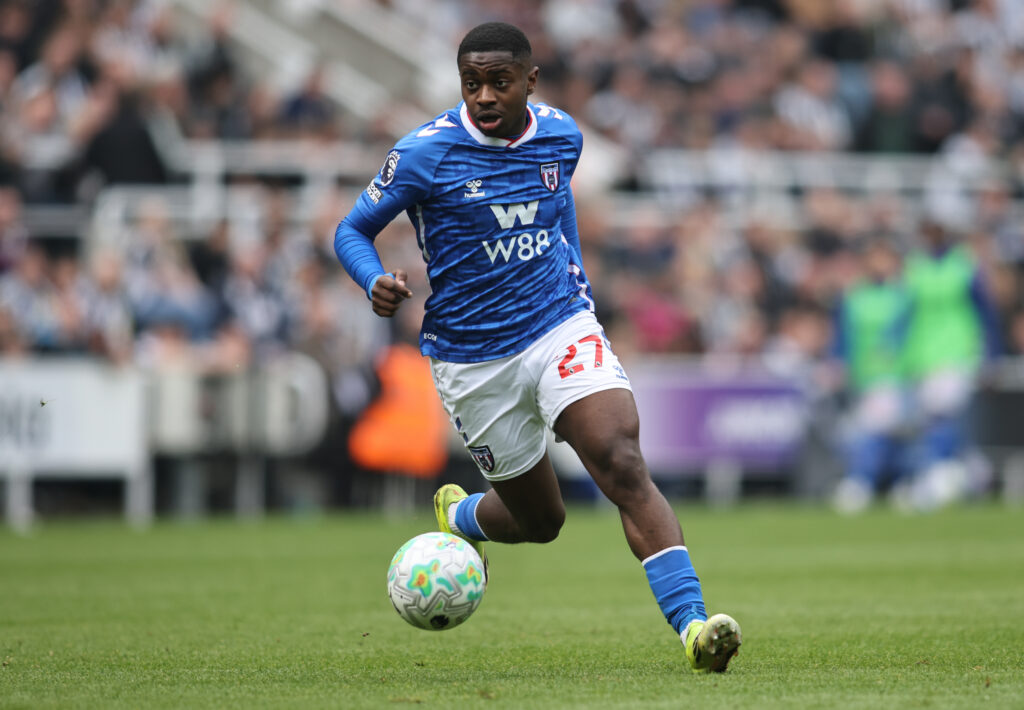 Sunderland midfielder Noah Sadiki.