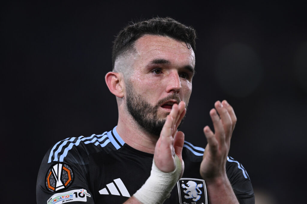 Aston Villa midfielder John McGinn.