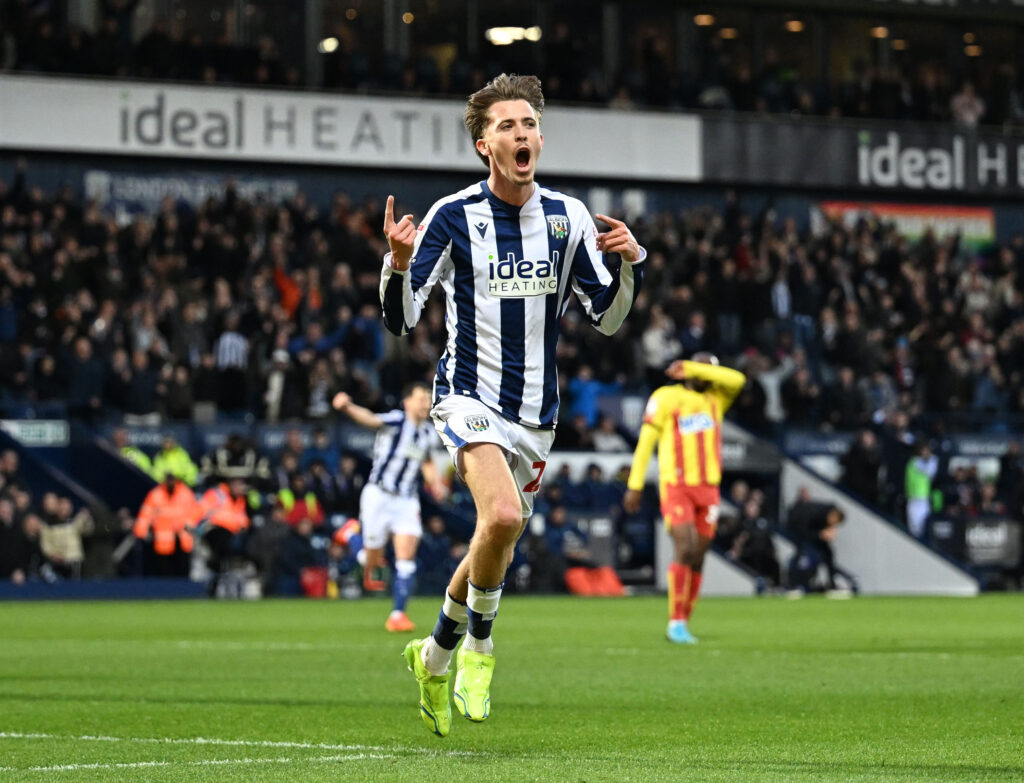 West Bromwich Albion midfielder Isaac Price.