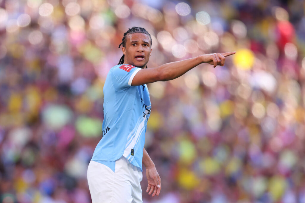 Man City defender Nathan Ake.