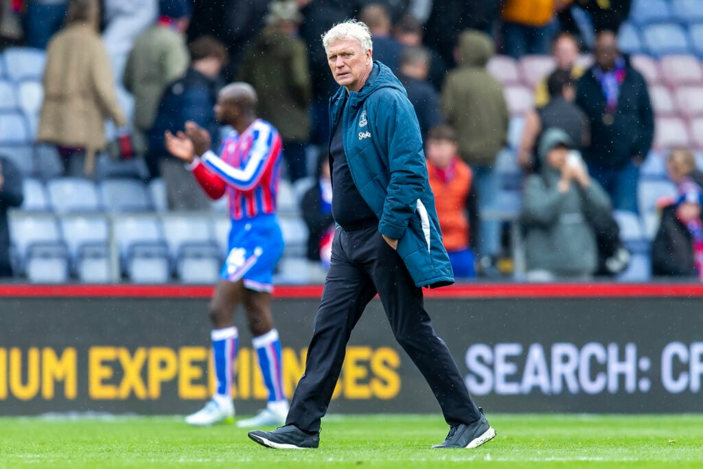 David Moyes after managing Everton against Crystal Palace.