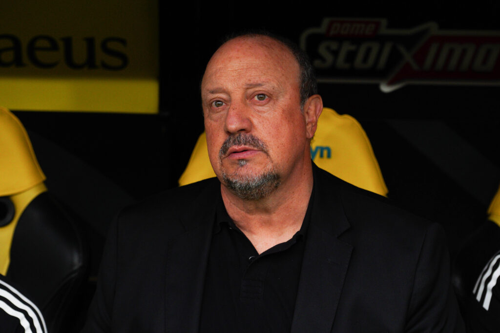 Panathinaikos manager Rafa Benitez.