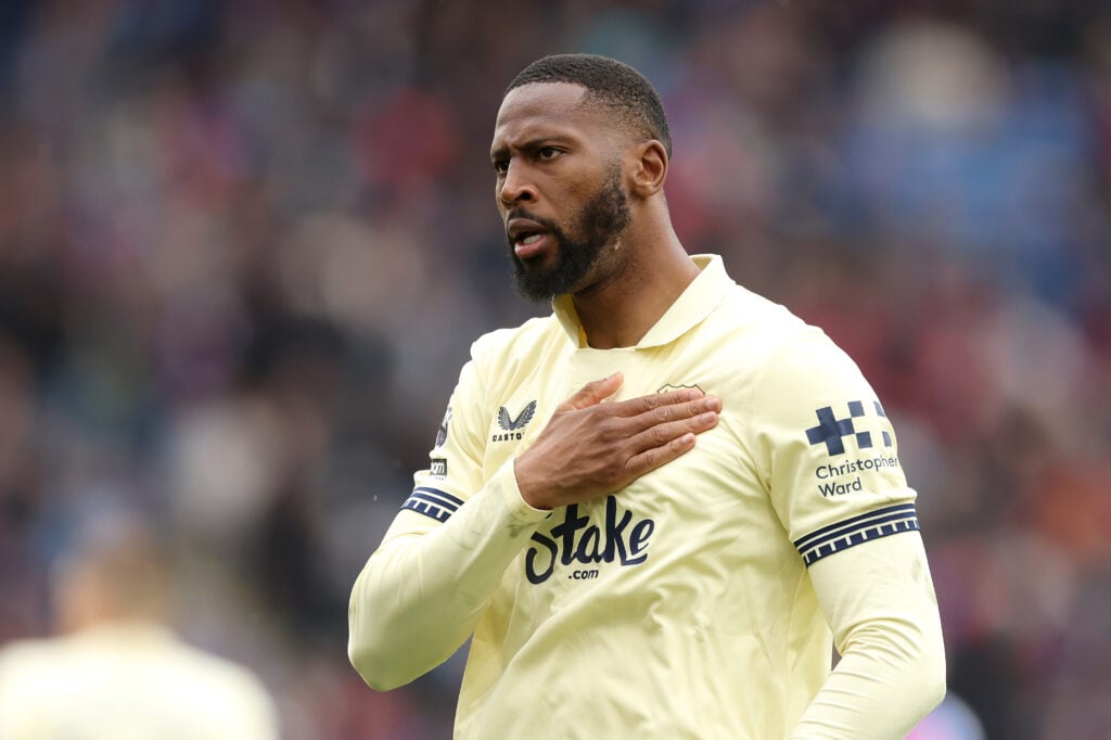 Everton striker Beto.