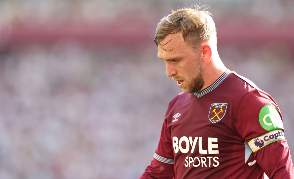 West Ham United winger Jarrod Bowen.