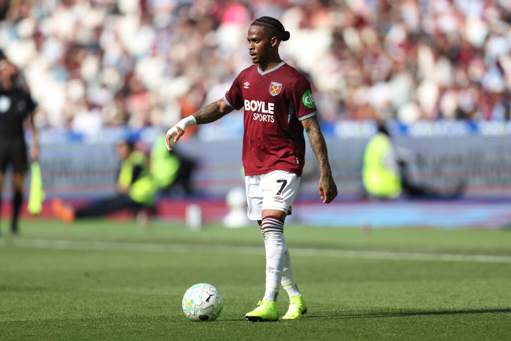 West Ham United winger Crysencio Summerville.