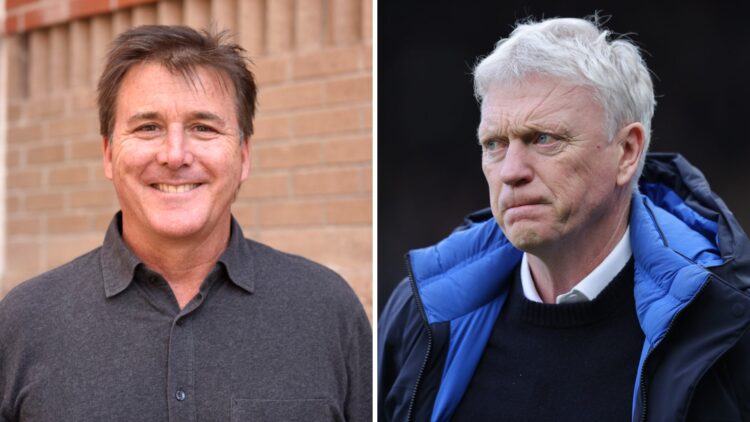 Dan Friedkin attends Cannes Film Festival. David Moyes reacts during Newcastle United vs Everton.