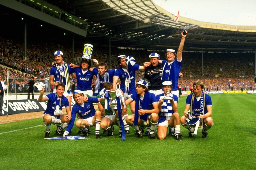 The Everton team