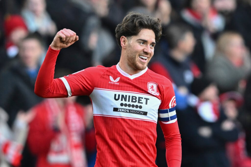 Hayden Hackney in action for Middlesbrough