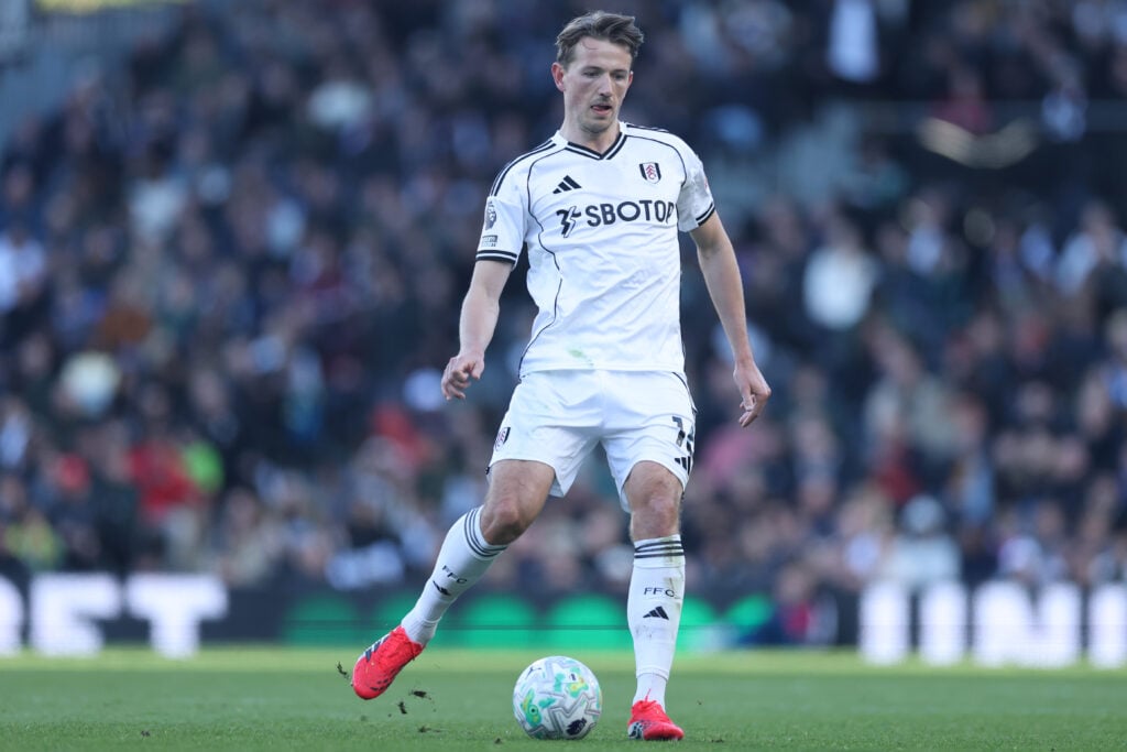 Fulham midfielder Sander Berge.