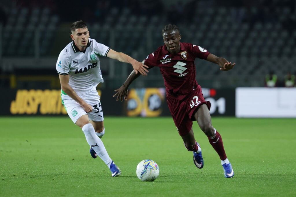 Torino winger Alieu Njie.