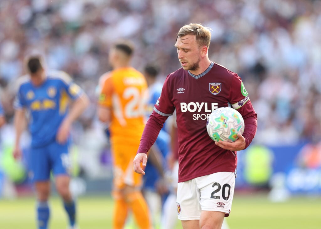 West Ham United winger Jarrod Bowen.