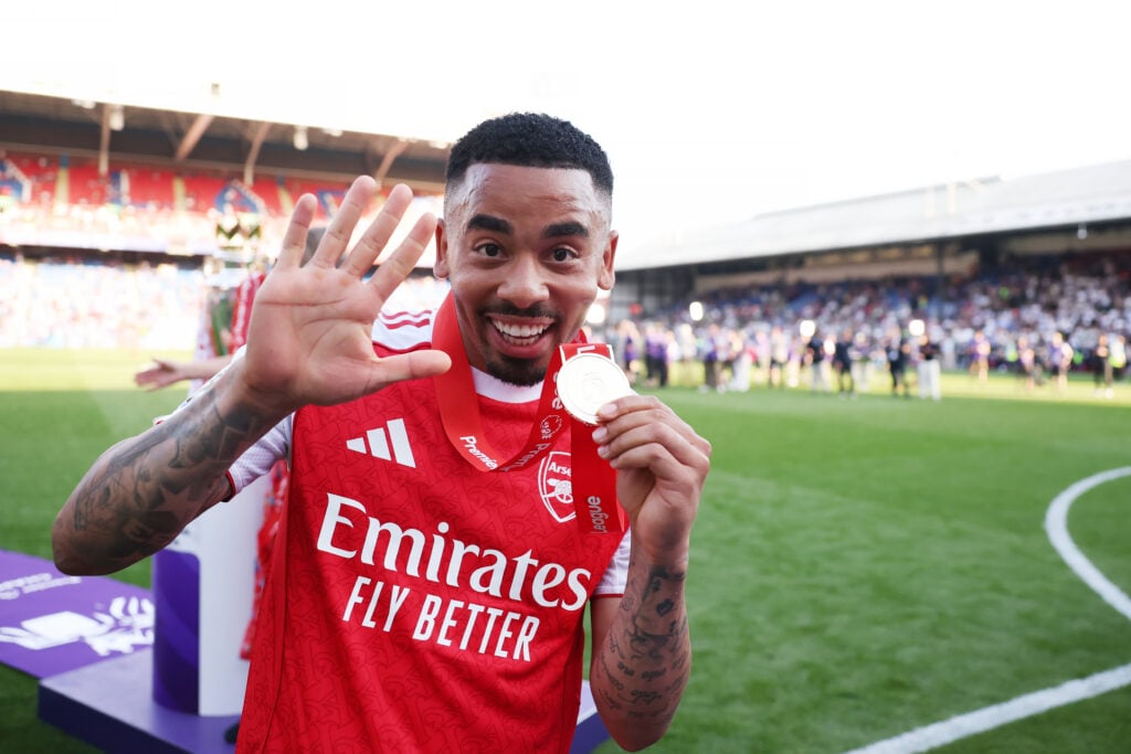 Arsenal striker Gabriel Jesus.