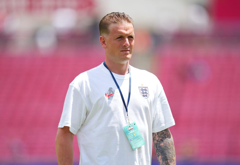 England goalkeeper Jordan Pickford.