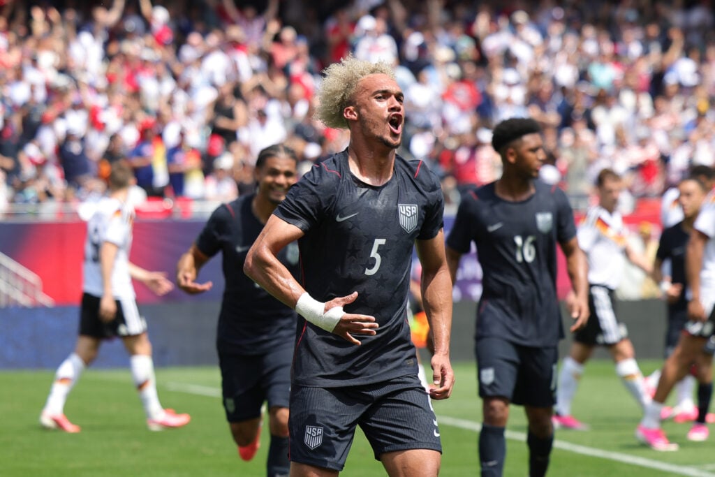 USA international Antonee Robinson.