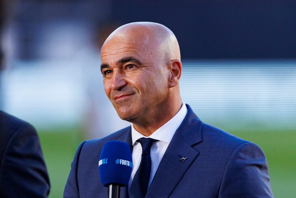 Portugal boss Roberto Martinez.