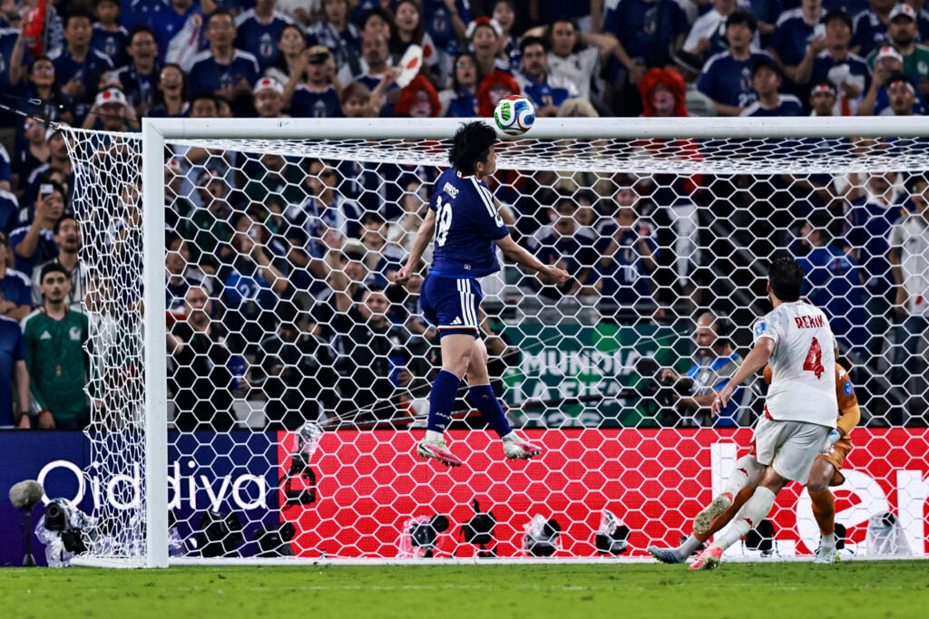 Japan striker Ayase Ueda.