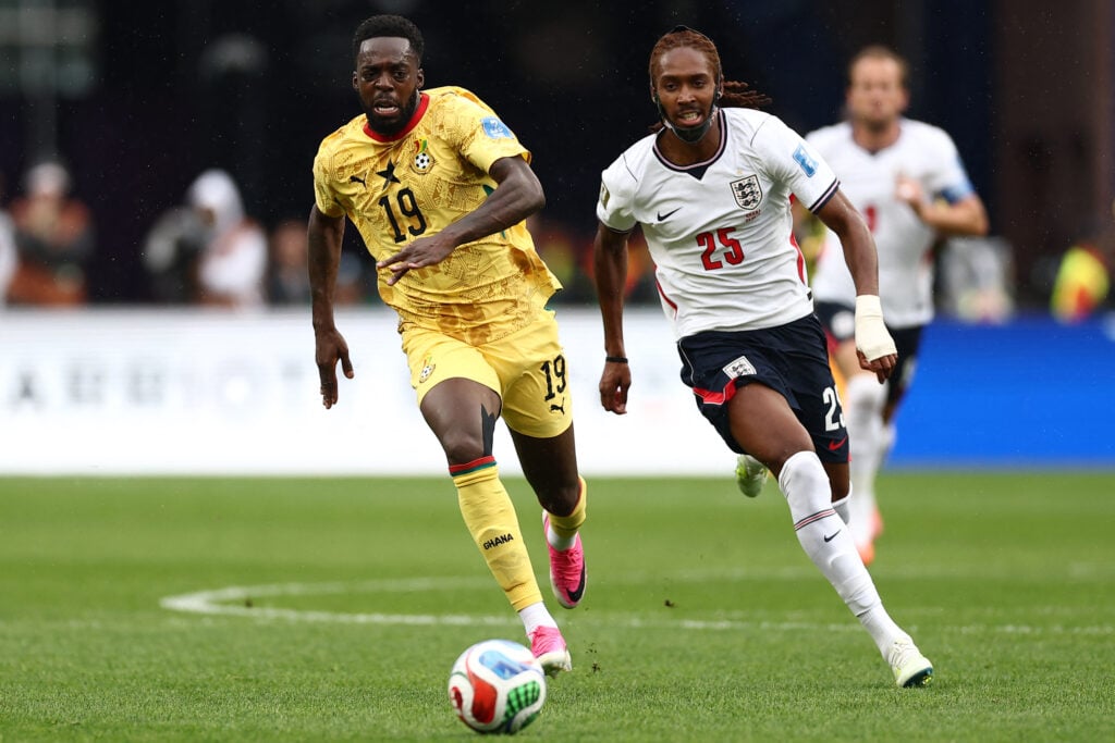 England defender Djed Spence.