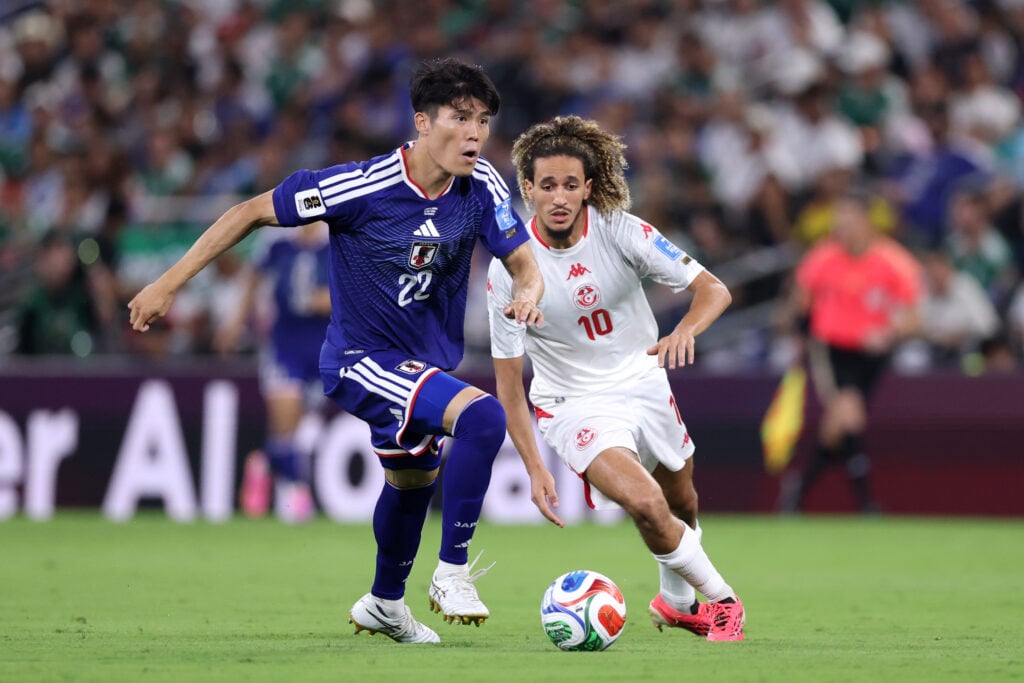 Japan international Takehiro Tomiyasu.