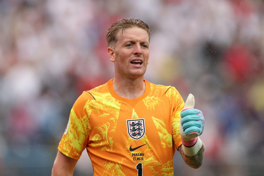 England goalkeeper Jordan Pickford.