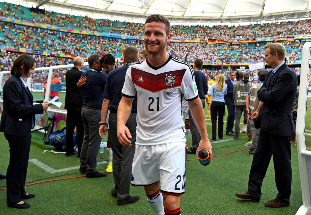 Germany centre-back Shkodran Mustafi.