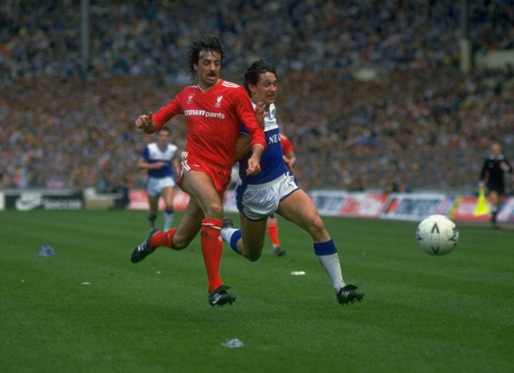 Gary Lineker and Mark Lawrenson.