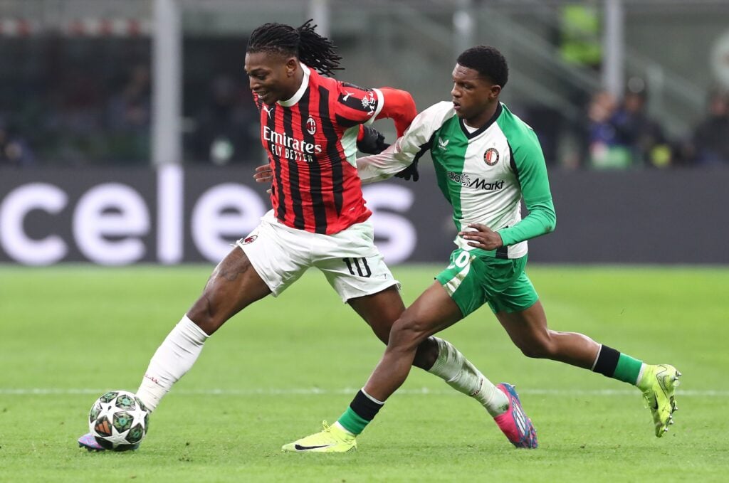 Givairo Read playing for Feyenoord.