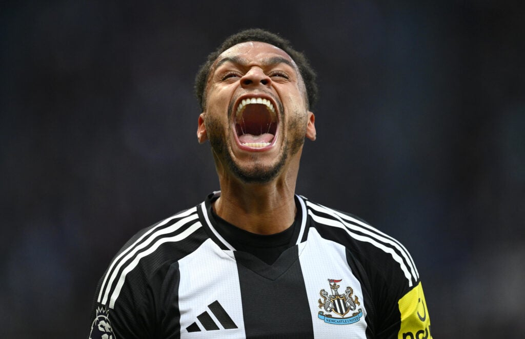 Jacob Murphy playing for Newcastle.