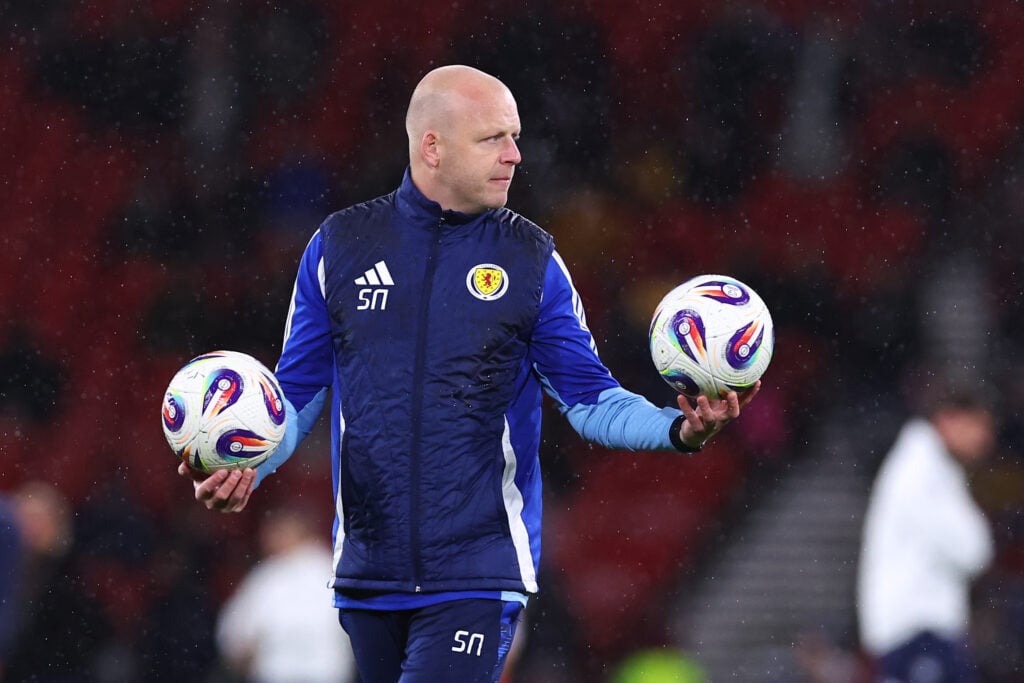 Scotland assistant manager Steven Naismith.