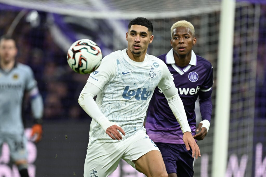 Anan Khalaili playing for Union Saint-Gilloise.