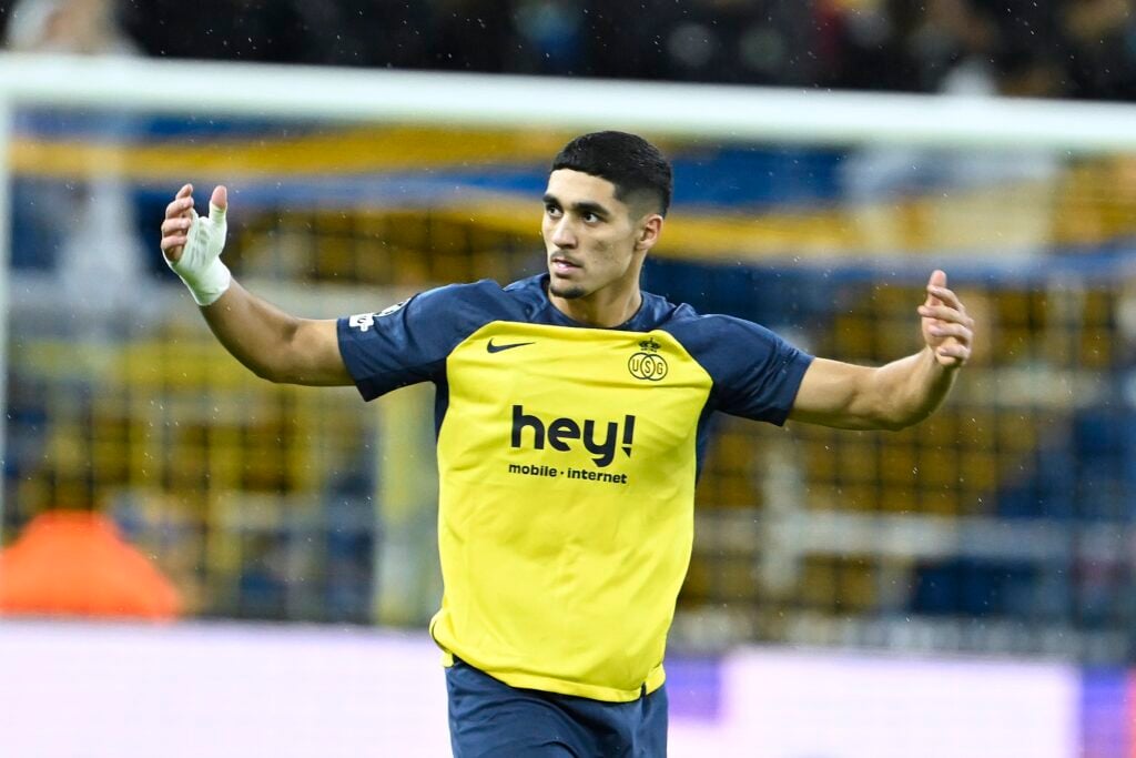 Anan Khalaili playing for Union Saint-Gilloise.