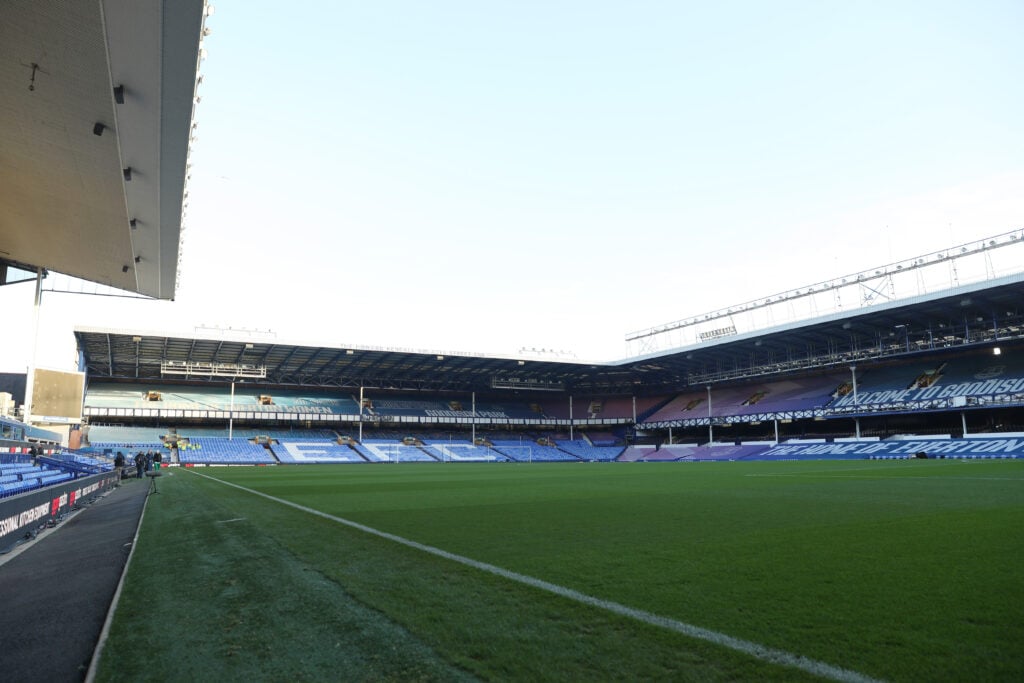 A general view of Goodison Park.