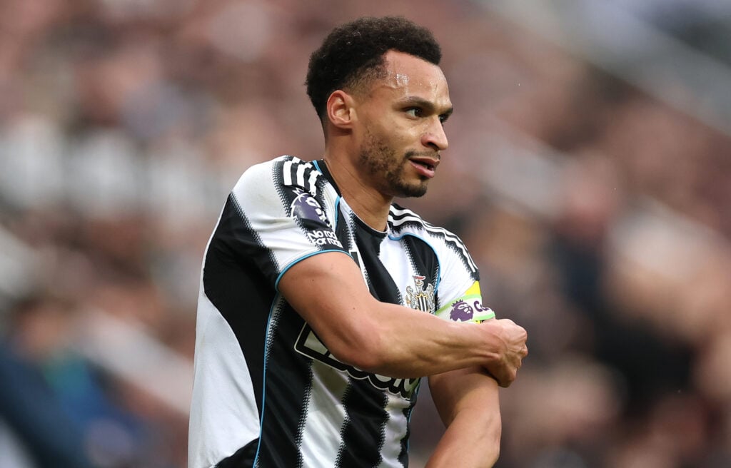 Jacob Murphy playing for Newcastle United.