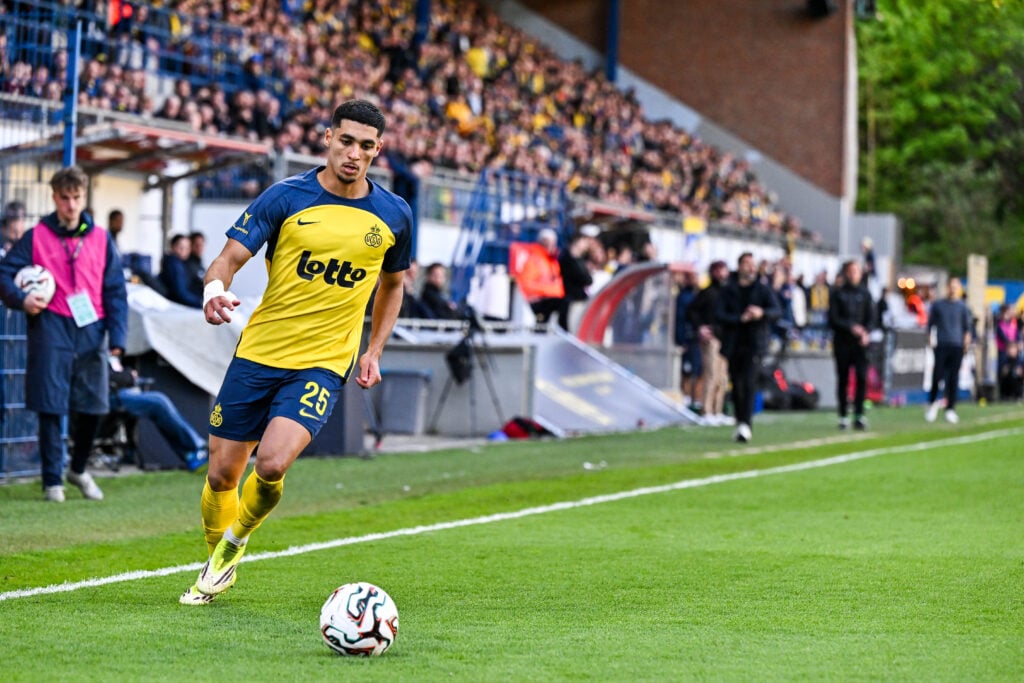 Anan Khalaili playing for Union Saint-Gilloise.