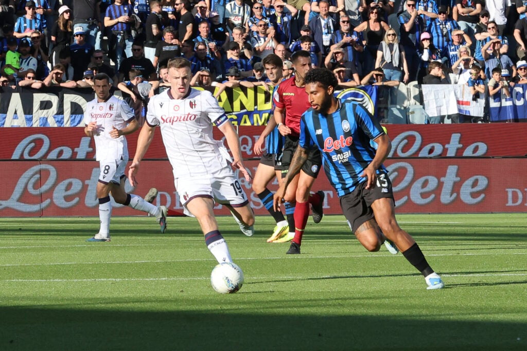 Ederson playing for Atalanta.