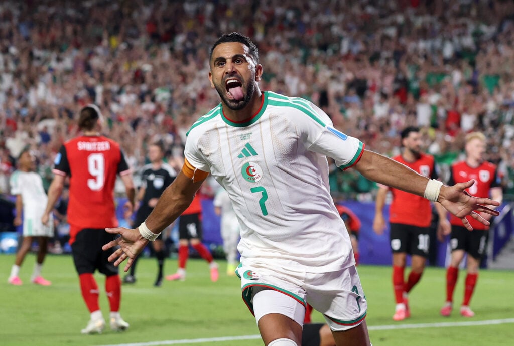 Algeria winger Riyad Mahrez.
