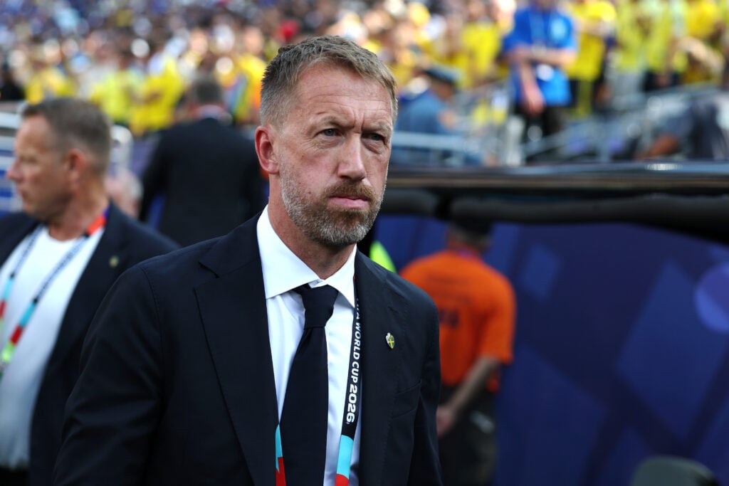 Sweden manager Graham Potter.