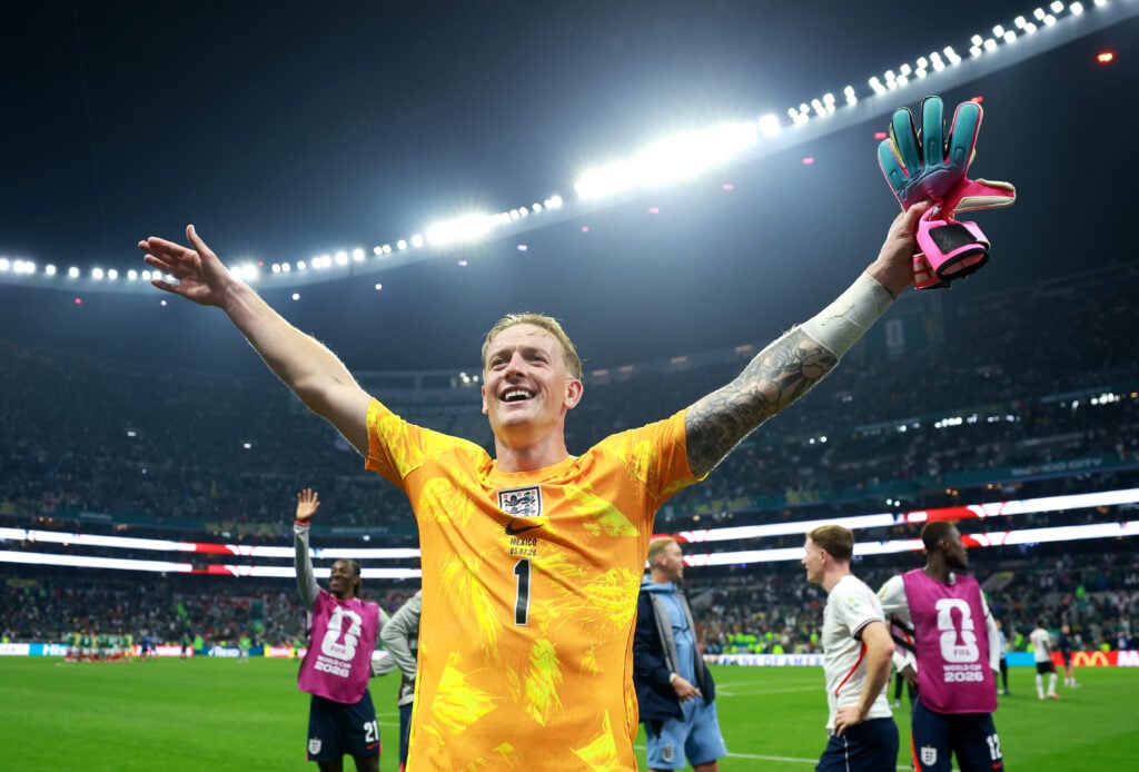 England goalkeeper Jordan Pickford.