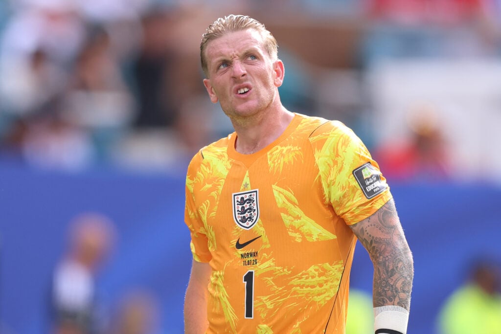 England goalkeeper Jordan Pickford.