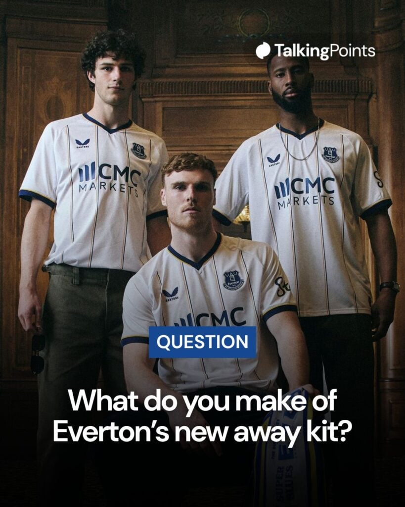 Everton's 2026/27 away kit